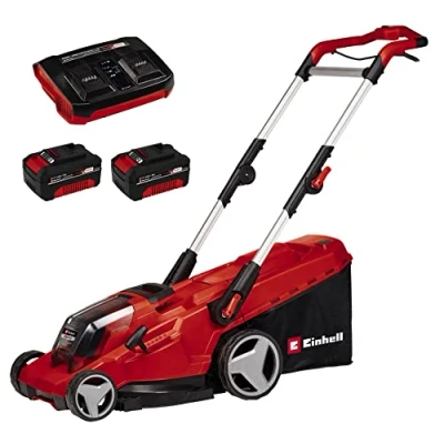 Afbeelding van Einhell RASARRO 36/40 (2x4.0Ah) Grasmaaier Accu Incl. 2 accus, Instelbare trekstang 18 V Snijbreedte max. 40 cm Geschikt voor 500 m2