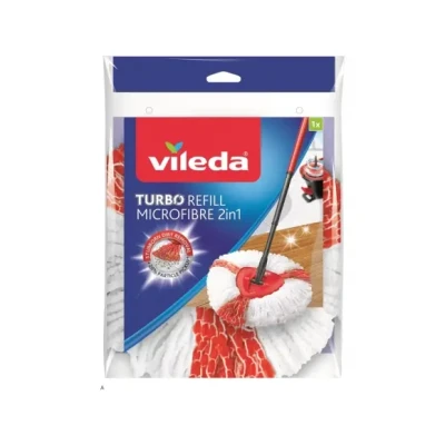 Afbeelding van Vileda Easy wring &amp; clean turbo navul 2 in 1 stuks