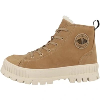 Afbeelding van Palladium Uniseks Pallashock enkellaars, Bruin, 43 EU