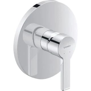 Afbeelding van Duravit b 2 afbouwdeel voor douchemengkraan 17cm chroom b24210010010