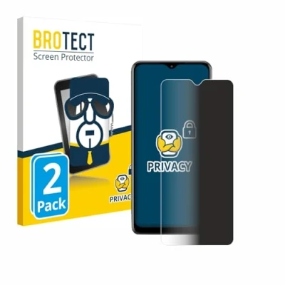 Afbeelding van BROTECT privacy screenprotector voor Samsung Galaxy M12 Folie Beschermfolie Blauwlichtfilter (2 Stuks)