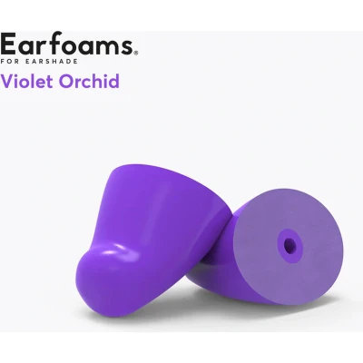 Afbeelding van Flare Audio Earshade memory foam tips Violet Orchid