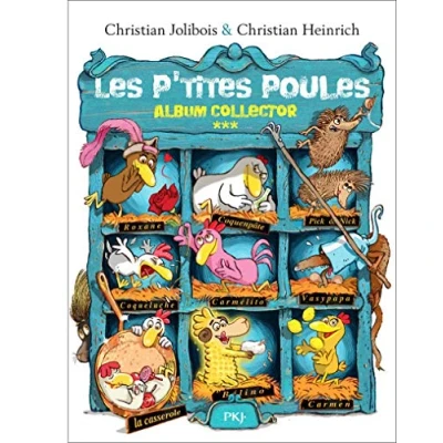 Afbeelding van Les P&#039;tites Poules Album collector (Tomes 09 à 12) (3)