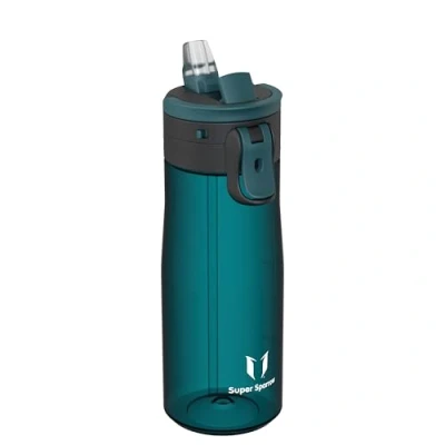Afbeelding van Sparrow Waterfles 750ML BPA vrij TouchFlow Niet giftige Tritan One Tap Rietjesfles Lekvrij &amp; Duurzaam voor Sport en Outdoor