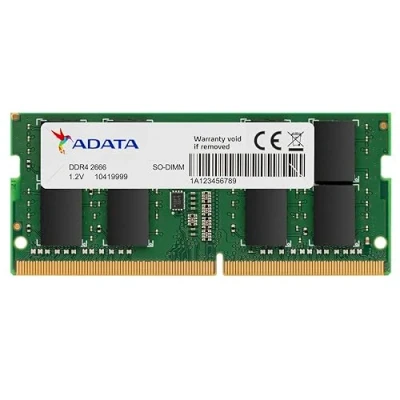 Afbeelding van ADATA Premier 4GB, DDR4, 2666MHz (PC4 21300), CL19, SODIMM Memory, 512x16