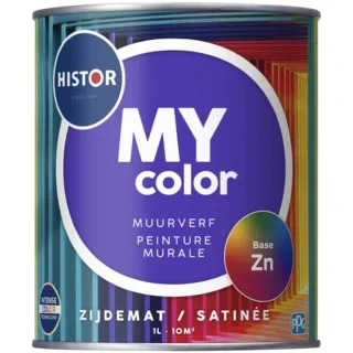 Afbeelding van Histor MY color Muurverf Zijdemat 2,5 liter Mengbaar