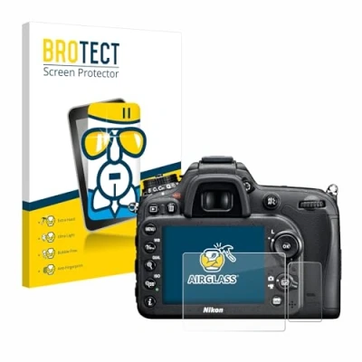 Afbeelding van BROTECT Screenprotector voor Nikon D7100 Folie Beschermfolie Beschermglas transparant