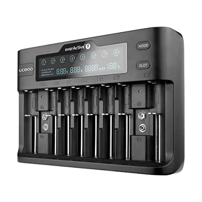 Afbeelding van Draagbare oplader EverActive UC 800 Zwart 2000 mAh 1000
