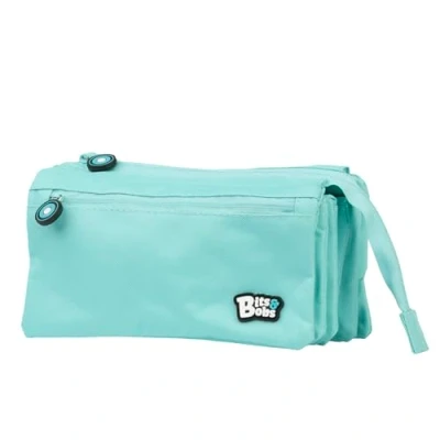 Afbeelding van Grafoplas 37543331 Bits &amp; Bobs etui, 4 vakken, pastelblauw, 23 x 12 cm