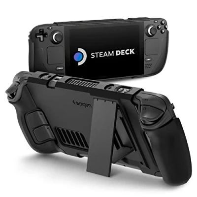 Afbeelding van Spigen Thin Fit Pro Cover Case Compatibel metSteam Deck LCD (2022) / Steam OLED (2023) Zwart