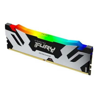 Afbeelding van Kingston Fury Renegade Zwart RGB 32GB 6000MT/s DDR5 CL32 DIMM Desktop Gaming Geheugen (Set van 2) KF560C32RSAK2 32