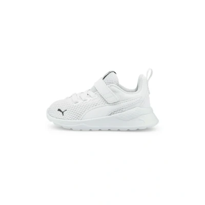 Afbeelding van puma Sneakers laag whitepuma white voor kinderen, Maat: 22, Rubber/ textiel