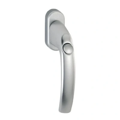 Afbeelding van HOPPE 2258101 Raamgreep Atlanta/drukknop, 7x35F1