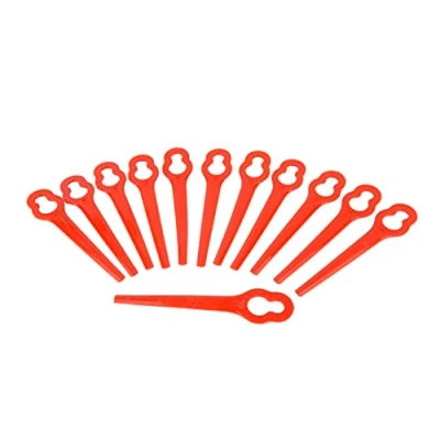 Afbeelding van Brüder Mannesmann Kunststof reservemesjes, 12 stuks, voor accu grastrimmer 20 volt, artikelnummer M17782 M17785