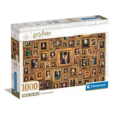 Afbeelding van Clementoni Puzzel 1000 Stukjes Impossible Harry potter, Voor Volwassenen en Kinderen, 14 99 jaar, 39786 COMPACT BOX