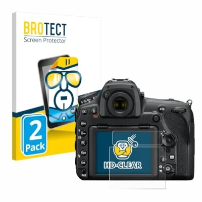 Afbeelding van BROTECT (2 Stuks) Schermbeschermer voor Nikon D850 Screen Protector Transparant