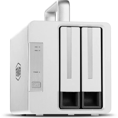 Afbeelding van TerraMaster D2 Thunderbolt 3 disk array Desktop Grijs