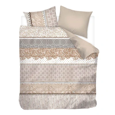 Afbeelding van Snoozing Riv Dekbedovertrek Lits jumeaux 240x200/220 cm Zand