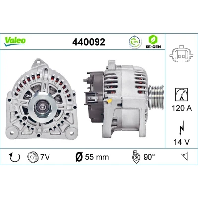 Afbeelding van Valeo Alternator/Dynamo 440092