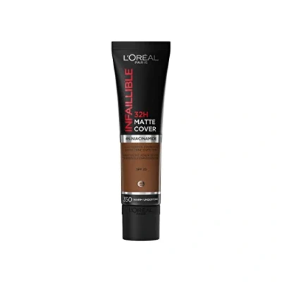 Afbeelding van L&#039;Oréal Paris Infaillible 32H Matte Cover Foundation, Dames, Maat: 30 ml, Warm undertone