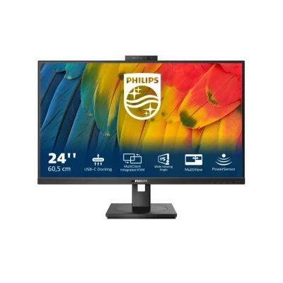 Afbeelding van Philips 24B1U5301H/00 LED monitor Energielabel G (A G) 80 cm (31.5 inch) 1920 x 1080 Pixel 16:9 1 ms HDMI, DisplayPort, Hoofdtelefoon (3.5 mm jackplug) IPS