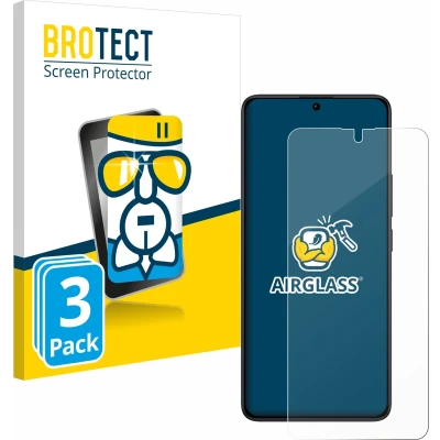 Afbeelding van BROTECT Glas Screen Protector voor Xiaomi Redmi Note 13 Pro 4G (3 Stuks) Schermbeschermer [9H Hardheid, Beschermglas Folie niet Gehard Glas]