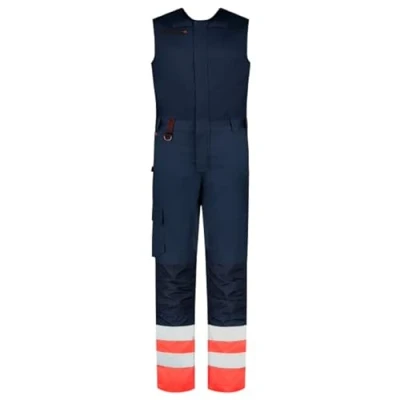 Afbeelding van Tricorp 753008 Bodybroek High Vis Inkt/Fluo Rood