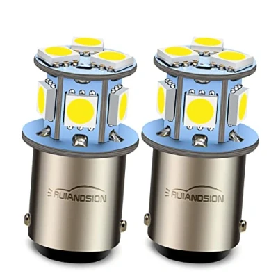 Afbeelding van 2x BA15D 1142 1078 DC 24 V Wit Super Heldere 5050 8SMD Chipsets LED Vervanging Lamp voor Reverse licht, Richtingaanwijzer, Achterlicht