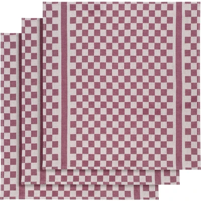 Afbeelding van Theedoeken De Witte Lietaer Groom Fuchsia (3 stuks)