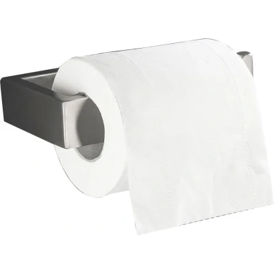 Afbeelding van Badkamer Toiletrolhouder zonder deksel SUS 304 roestvrij staal geborsteld Zilver muur gemonteerde