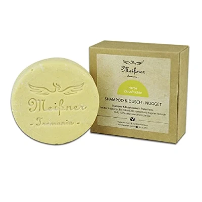 Afbeelding van Meissner Tremonia shampoo &amp; douche bar Dark Limes 95gr