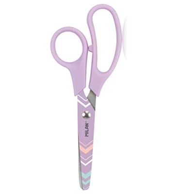 Afbeelding van Milan Schaar Basic 13,4 Cm Staal Paars