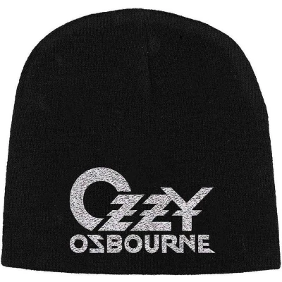 Afbeelding van Ozzy Osbourne Beanie Muts Logo Zwart