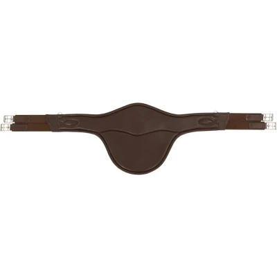 Afbeelding van BR Veelzijdigheidsingel Driffiel Buikflap Dubbel Elastiek Magneet Bruin 125cm