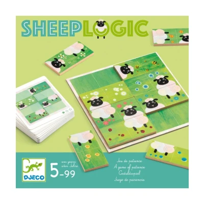 Afbeelding van Djeco domino schapenlogica