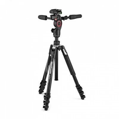 Afbeelding van Manfrotto Befree 3 Way Live Advanced Kit, statief en vloeistofkop van aluminium voor camera camcorder tot 6 kg, compact, fotoaccessoires het maken inhoud, foto&#039;s video&#039;s