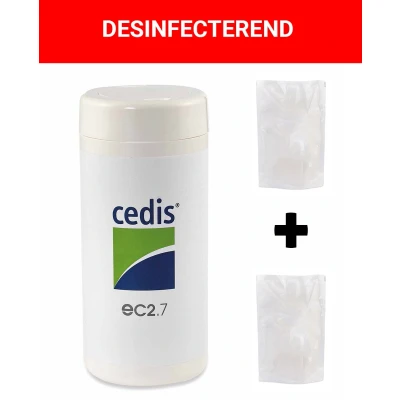 Afbeelding van Cedis Desinfecterende Reinigingsdoek 90 stuks + 2 navullingen