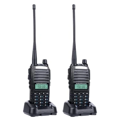Afbeelding van Walkie Talkie, Oplaadbaar, L 144 146/430 440MHz, 128 kanalen, 1800MAh batterij, Ondersteunt een bereik tot 8Km