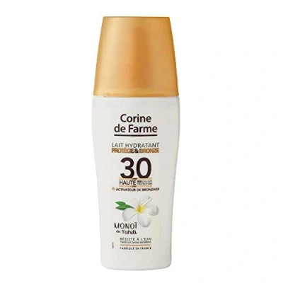 Afbeelding van Corinne de Farme Zonnemelk Monoï Tahiti 150 ml