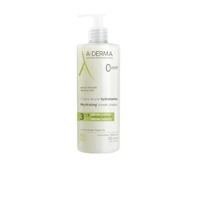 Afbeelding van A DERMA 3in1 Hydraterende Douchecrème 500 ml