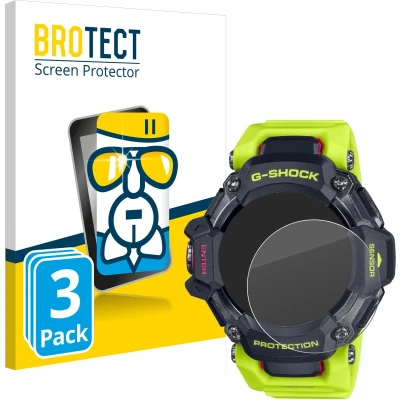 Afbeelding van BROTECT Glas Screen Protector voor Casio G Shock GBD H2000 (3 Stuks) Schermbeschermer [9H Hardheid, Beschermglas Folie niet Gehard Glas]