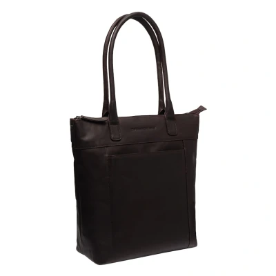 Afbeelding van The Chesterfield Brand Altona Shopper bruin Laptoptas