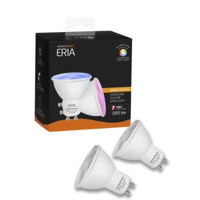 Afbeelding van AduroSmart Smart Zigbee Verlichting Afstembare kleur GU10 / Double pack