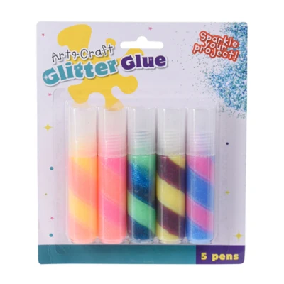 Afbeelding van Free And Easy Glitterlijm 5 Stuks 20 Ml