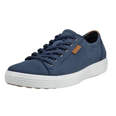 Afbeelding van ECCO SOFT Sneakers laag, Heren, Maat: 39, Blue Leer