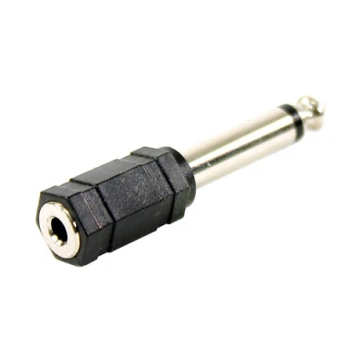 Afbeelding van Plugger adapter 1x Mono Jack 3,5 naar Stereo 6,3