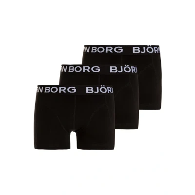Afbeelding van Björn Borg boxershort Sammy set van 3 zwart