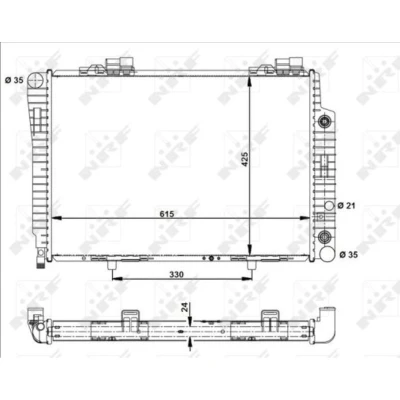 Afbeelding van Radiateur NRF 51282