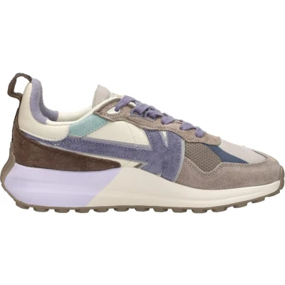 Afbeelding van Kaotiko DETROIT VISON LAVENDER Lage sneakersDames sneakers Kleur: Paars Maat: 37