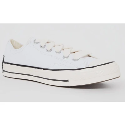 Afbeelding van Converse heren Chuck 70 OX sneaker van canvas in de kleur Wit, maat: 45